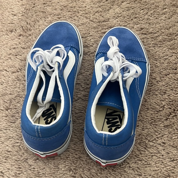 Nebulas Blue/True White Old Skool Vans - Picture 3 of 4